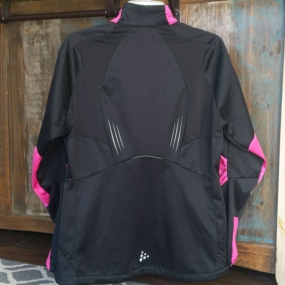 Craft L3 Protection Black & Pink Full Zip Cycling Jacket - Women's XL - Picture 8 of 8